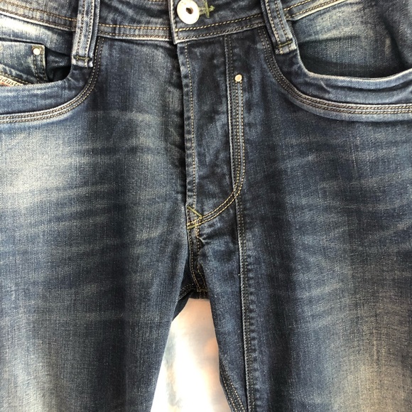 Diesel Men’s Timmen Regular Straight Leg Blue Jeans 0802C Size W29 L30 - Picture 11 of 14